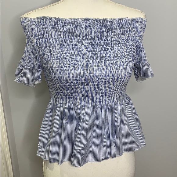 Japna Tops - Off the shoulder Peplum Top
